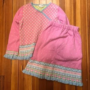 Hanna Andersson sweater skirt set Size 150 SALE
